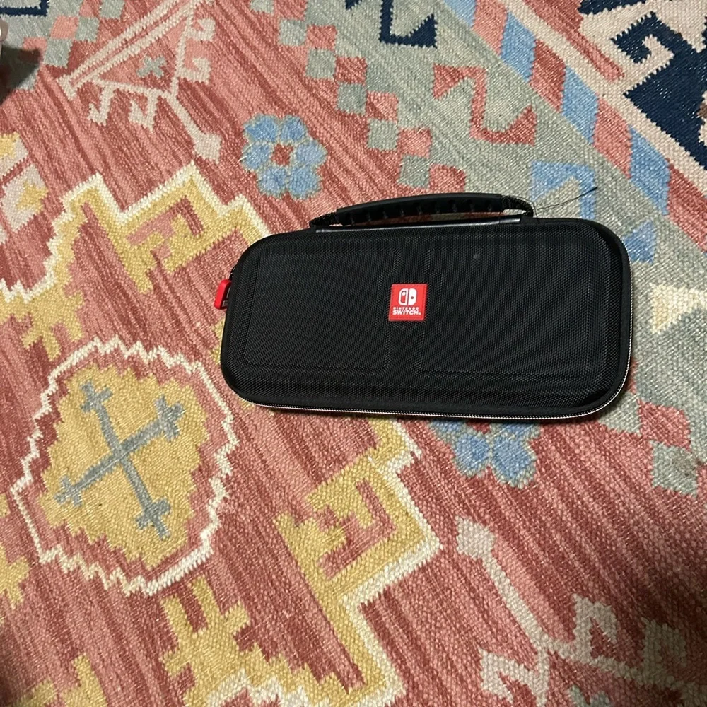 Nintendo Black and Red Carrying Case Nintendo Switch Case